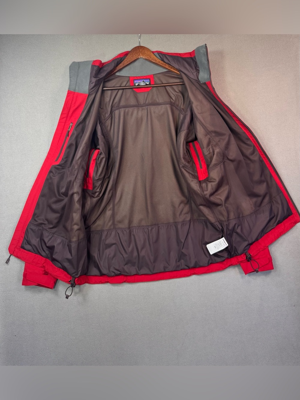 Patagonia Piolet GORE-Tex Gorpcore Men’s Alpine Jacket in French Red, Large - Picture 6 of 16